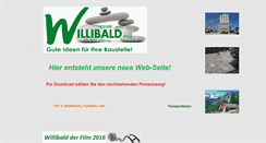 Desktop Screenshot of kilianwillibald.de
